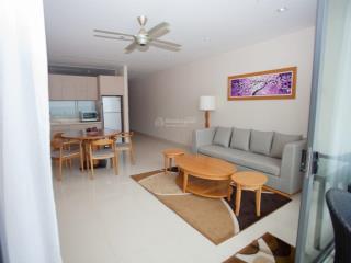 Cho thuê căn hộ 1 phòng ngủ  tầng cao  view biển