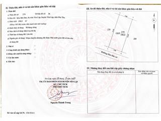 Bán đất tại thị trấn yên lập, 30 triệu / m2, 198 m2 full thổ cư , mặt tiền 9m