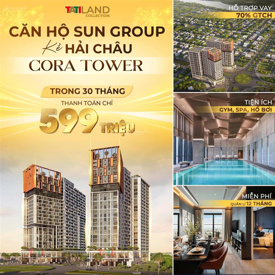 05 suất ngoại giao cuối cùng  căn studio tầng 12 dự án cora chỉ hơn 1.x tỷ  hỗ trợ vay 70%