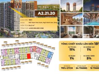 {hot}  tầng 21 hướng đông nam toà a2 sun cora tower view biển  giá gốc cđt  tiến độ linh hoạt
