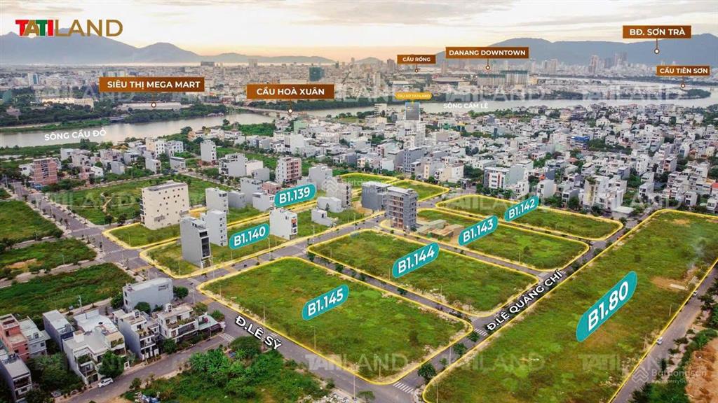 Chính chủ bán cặp liền kề cồn dầu 22  trung tâm hoà xuân  đà nẵng  vị trí đẹp  sổ sẵn