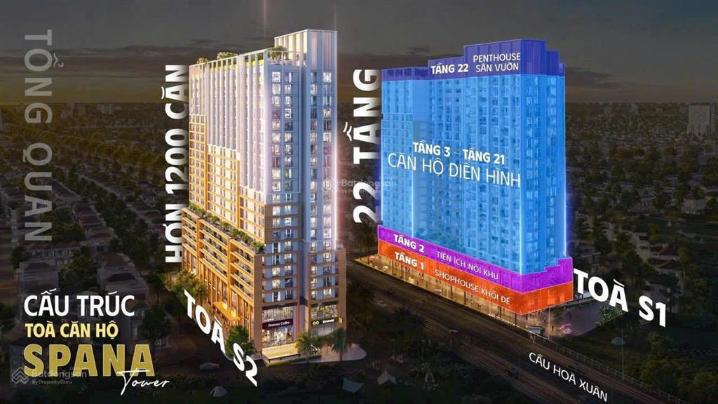 Chính chủ bán nhanh căn hộ cao cấp spana  view sông cẩm lệ  diện tích 57m2