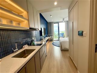 Bán căn studio onsen 2sun vị trí tầng trung view pháo hoa, sổ hồng lâu dài.