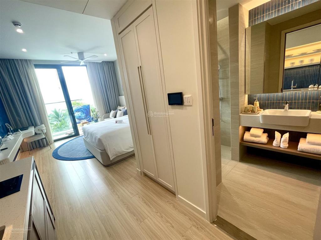 Bán căn studio onsen 2sun vị trí tầng trung view pháo hoa, sổ hồng lâu dài.