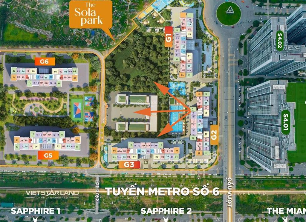 Bán gấp căn 2pn+ 64m2, tòa g2 (view bể bơi) giá 5,2 tỷ tại imperia sola park  vinhomes smart city