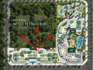 Duy nhất 2pn, 2wc tòa a3 (vay ân hạn 7/2027) tỷ tại lumiere evergreen  0974 690 ***