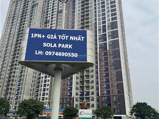 Giá tốt nhất. chính chủ bán gấp căn 1pn + 43m2 giá 3,4 tỷ tại sola park.  0974 690 ***