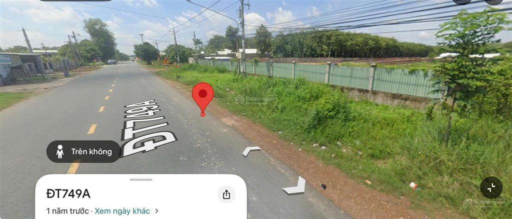Bán cắt lỗ 5 tỷ còn 30 tỷ cho lô đất ngay mặt tiền đt749a, xã long nguyên, có sẵn 1400m2 thổ cư