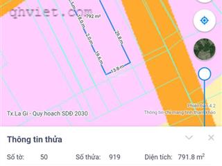 Bán đất gần biển  800m² có thổ cư sẵn, đường nguyễn thông giá chỉ 3 tỷ!