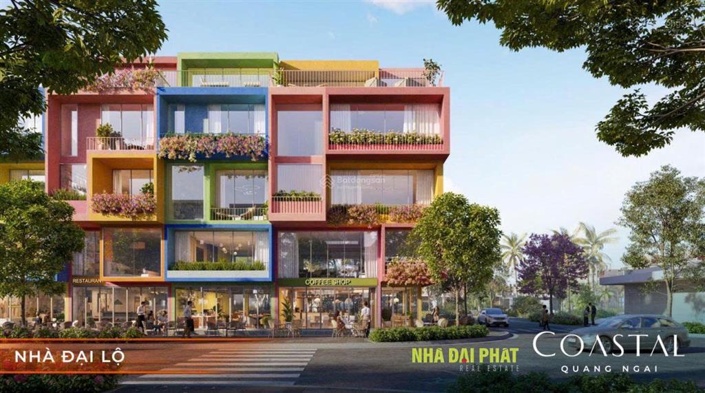 Bán nhà biệt thự khu đô thị coastal quảng ngãi, diện tích 100m2