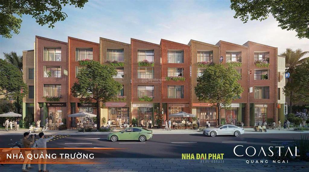 Bán nhà biệt thự khu đô thị coastal quảng ngãi, diện tích 100m2