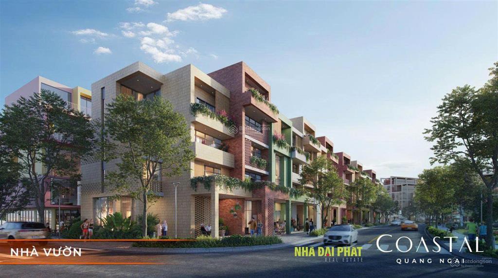 Bán nhà biệt thự khu đô thị coastal quảng ngãi, diện tích 100m2