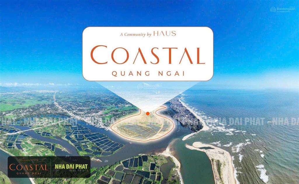 Nhận booking dự án khu đô thị coastal quảng ngãi