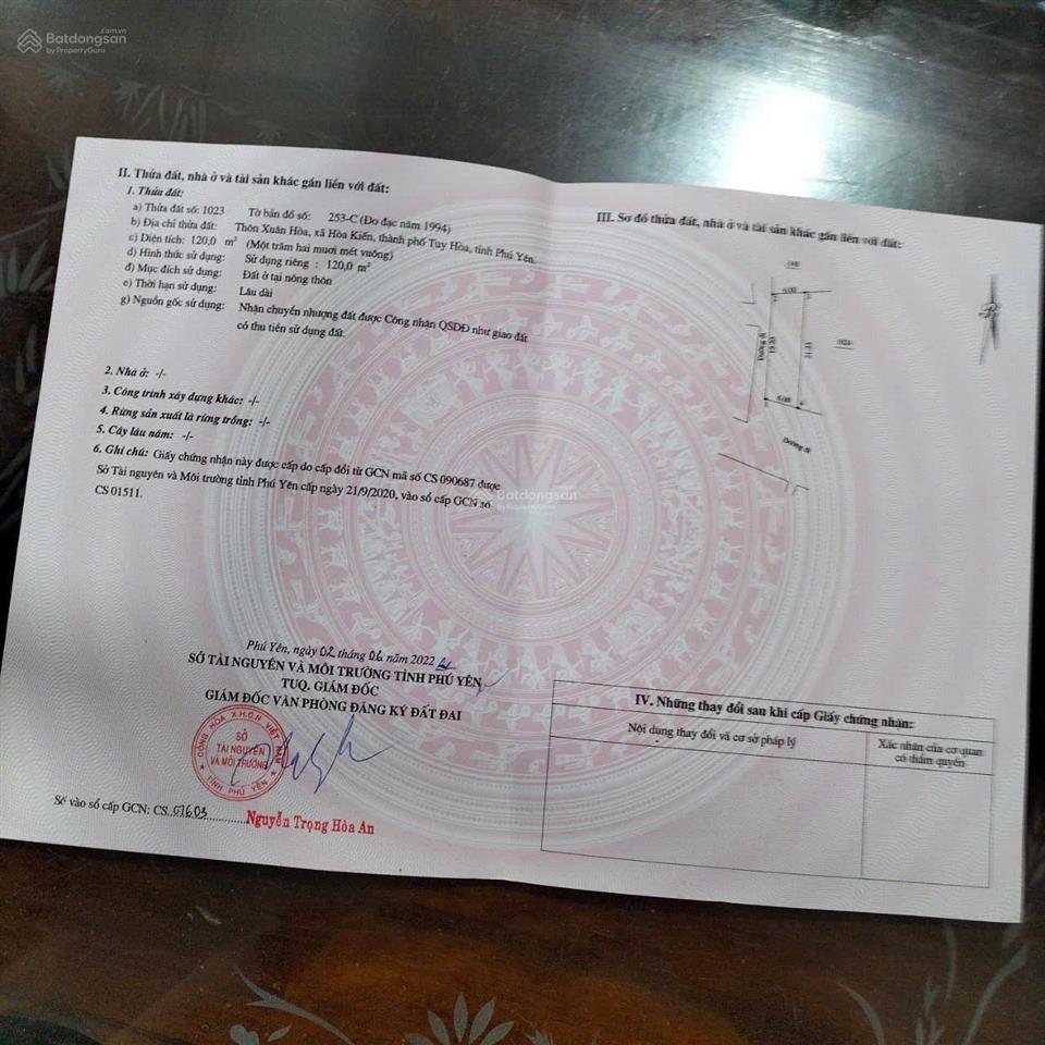 2 lô đất giáp nhau, diện tích 120 và 234