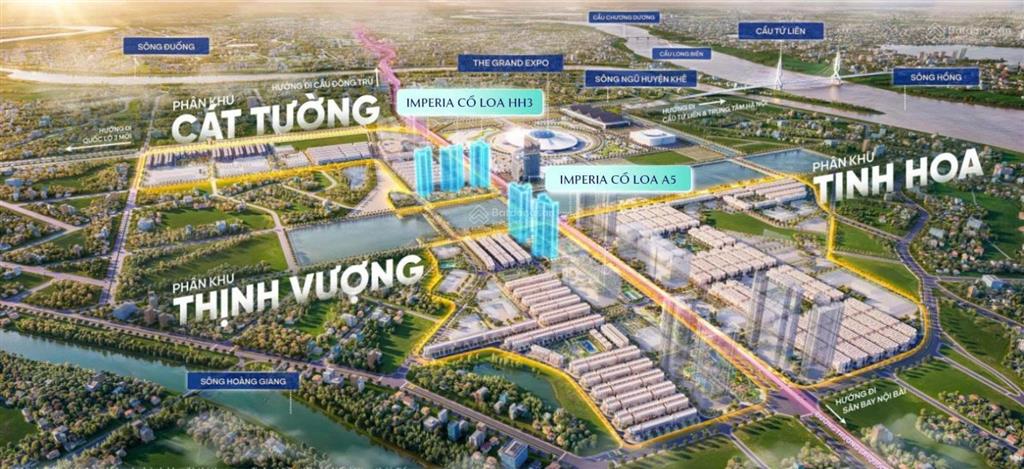 Căn góc 3pn tại tòa y4 dự án imperia cổ loa 90 m2 giá 8,2tỷ được lựa chọn 3 p/á ký trực tiếp cdt