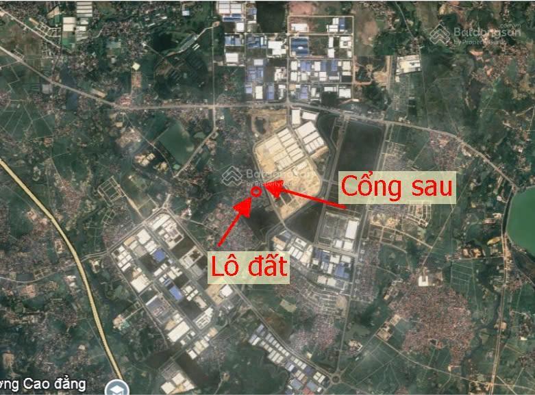 Bán đất giáp cổng sau khu công nghiệp bá thiện 1 (nằm trung tâm 4 khu công nghiệp lớn bao quanh)