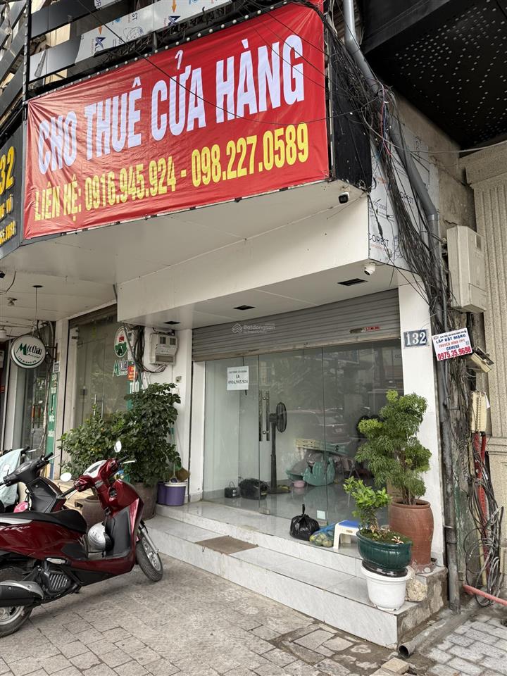 Chính chủ cho thuê mặt bằng kinh doanh tầng 1, 132 giảng võ, đối diện ga cát linh