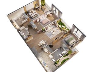 Bán căn hộ 83,3m2 2pn2vs dự án the wisteria giá chỉ 6.080tỷ full noi that  0941 915 ***
