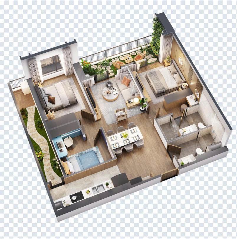 Chính chủ bán gấp căn 3pn dt 100m2 giá 7 tỷ bao phí view đông nam thành phố  0941 915 ***