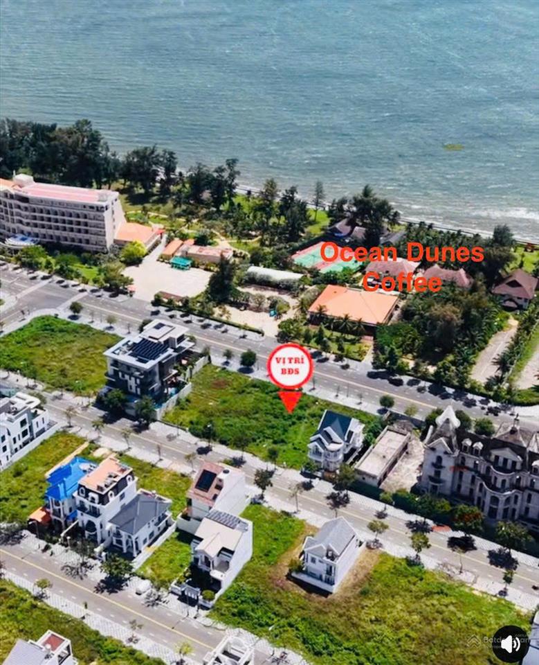 Bán lô biệt thự ocean dunes  phố biển rạng đông  phường phú thuỷ  phan thiết, block c1