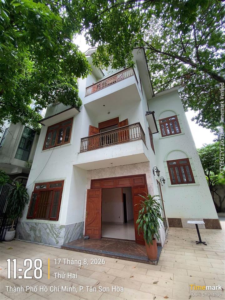 Bán biệt thự khi sân bay, 3 lầu, 348m2 đường sông nhuệ, tân bình có 7pn chỉ 64 tỷ