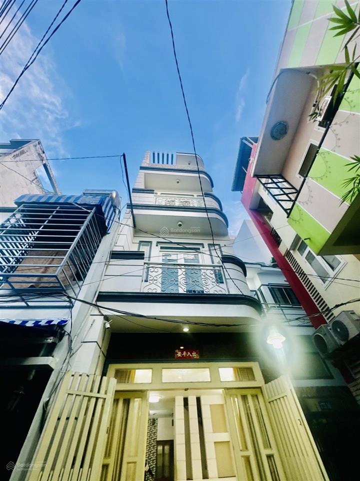 Bán nhà 4 lầu , 4pn đường âu dương lân, phường 3 quận 8 , 49m2 chỉ 7,4 tỷ
