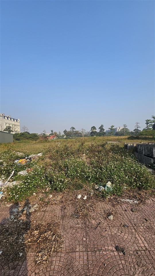 Bán đất khu vườn hồng từ sơn garden 180m2, mặt tiền 6m, gần đh ngoại thương, đh luật