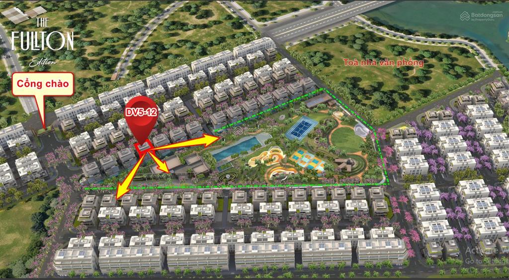 Dinh thự bể bơi riêng fullton dv512, căn ngoại giao vip kế công viên 1,9ha, bể bơi vô cực hiếm có