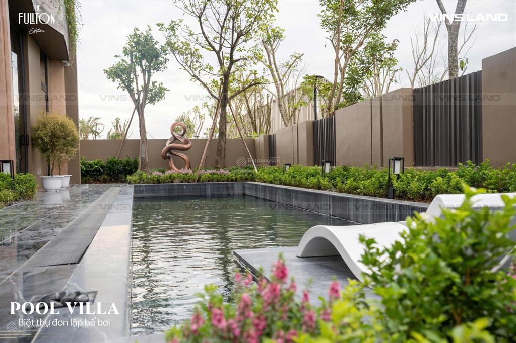 Dinh thự bể bơi riêng fullton dv512, căn ngoại giao vip kế công viên 1,9ha, bể bơi vô cực hiếm có