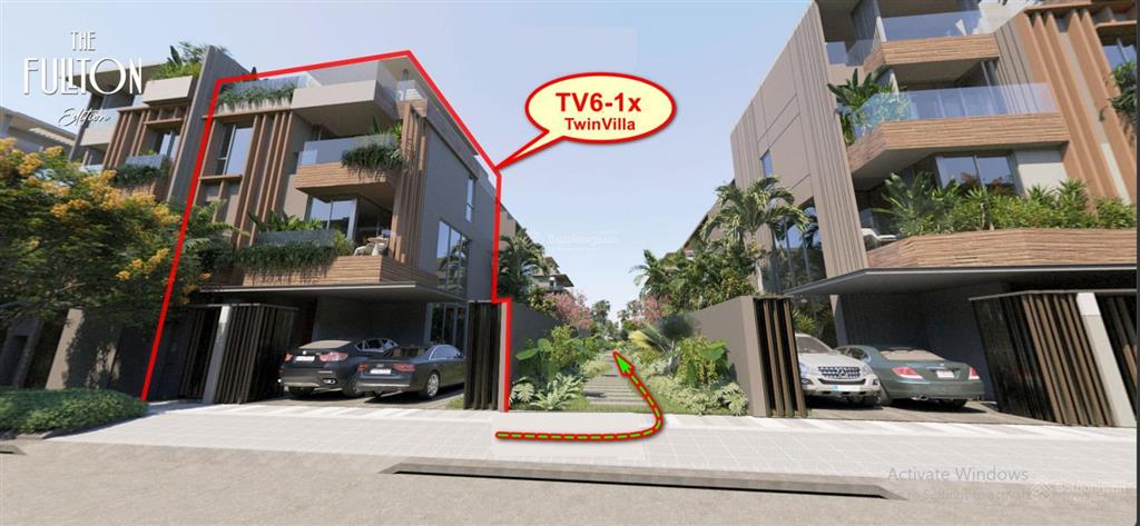 Hàng hiếm căn song lập fullton quỹ capitaland  237 m2  ngay lối đi bộ công viên, áp csbh mới nhất