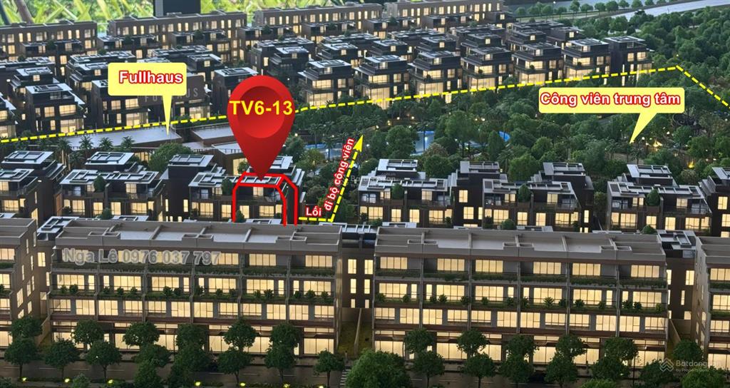 Hàng hiếm căn song lập fullton quỹ capitaland  237 m2  ngay lối đi bộ công viên, áp csbh mới nhất