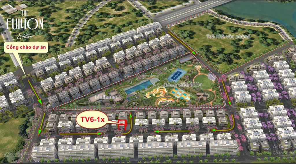 Hàng hiếm căn song lập fullton quỹ capitaland  237 m2  ngay lối đi bộ công viên, áp csbh mới nhất