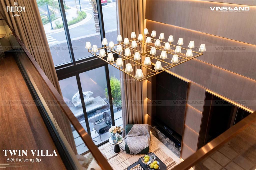 Hàng hiếm căn song lập fullton quỹ capitaland  237 m2  ngay lối đi bộ công viên, áp csbh mới nhất