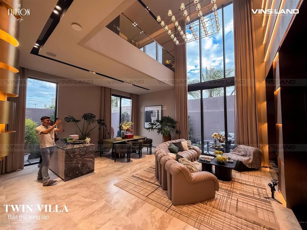 Hàng hiếm căn song lập fullton quỹ capitaland  237 m2  ngay lối đi bộ công viên, áp csbh mới nhất