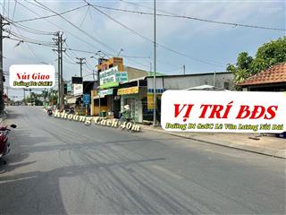 Mặt tiền đường 826c long hậu. trục đường chính kết nối lê văn lương nhơn đức nhà bè