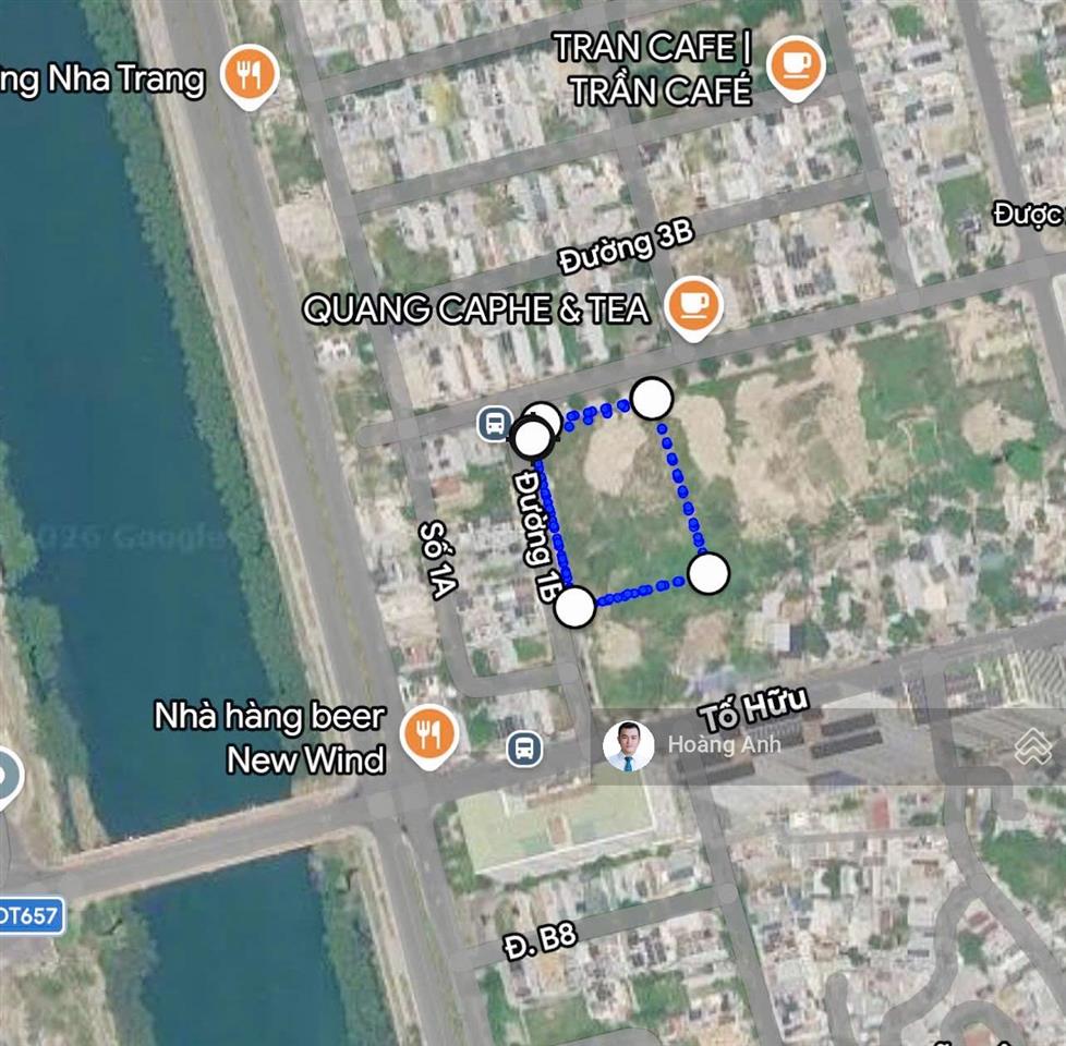 Cho thuê 6000 m² đất trung tâm nha trang, tại kđt hà quang 2