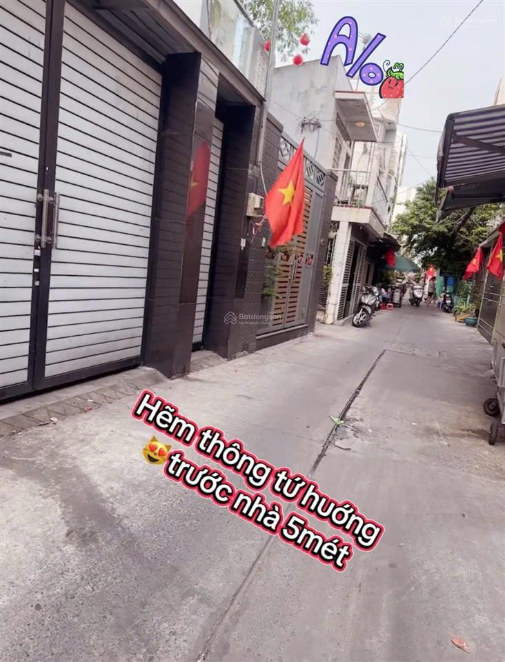 Chính chủ bán nhà mặt tiền hụt đường hậu giang q6