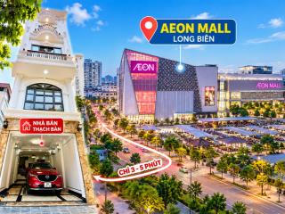 Bán nhà thạch bàn long biên 12 tỷ 52m, gara ô tô 7 chỗ, thang máy