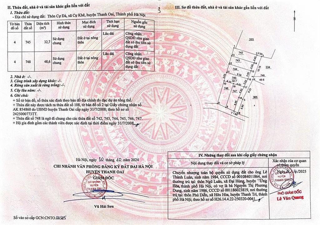 Chào bán nhà 4 tầng sát khu đô thị thanh hà