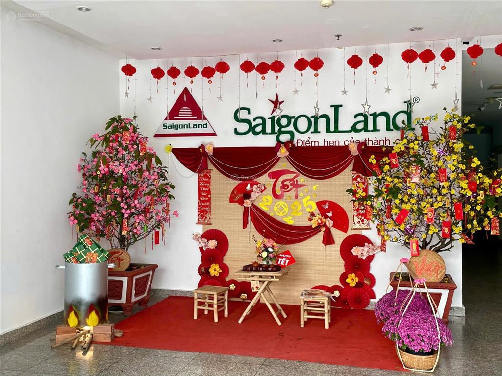 Bán chung cư saigonland, tầng cao dt 89m2 3pn có ban công