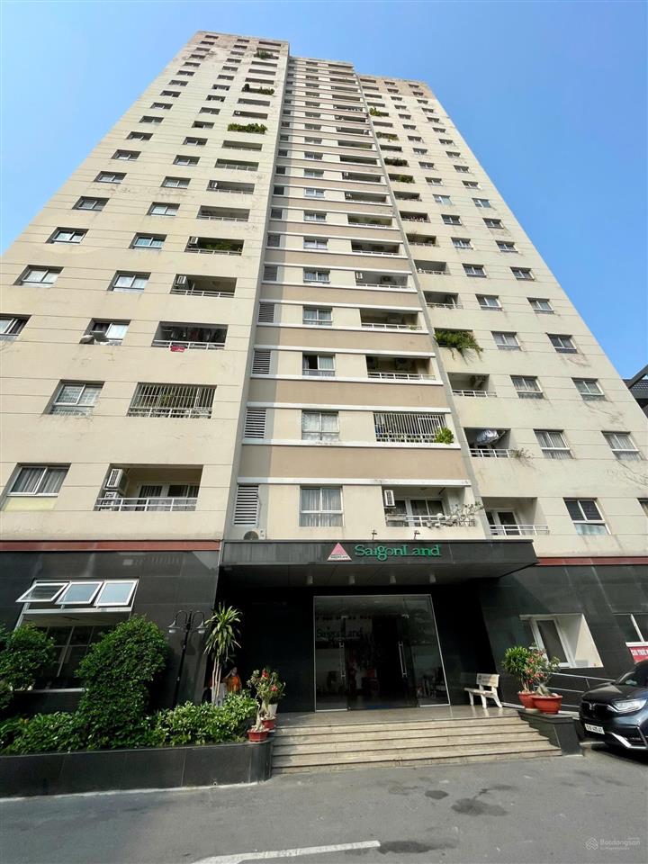 Bán chung cư saigonland, tầng cao dt 89m2 3pn có ban công