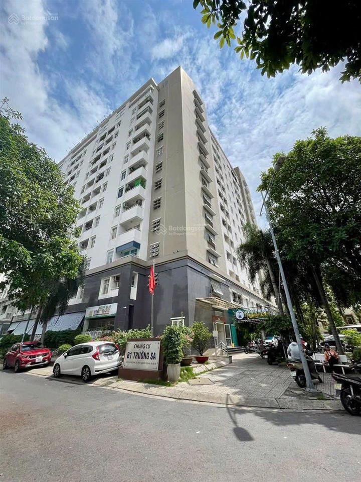 Bán chung cư b1 trường sa, dt 52m2 2pn 2wc tầng cao, ban công view ngoài