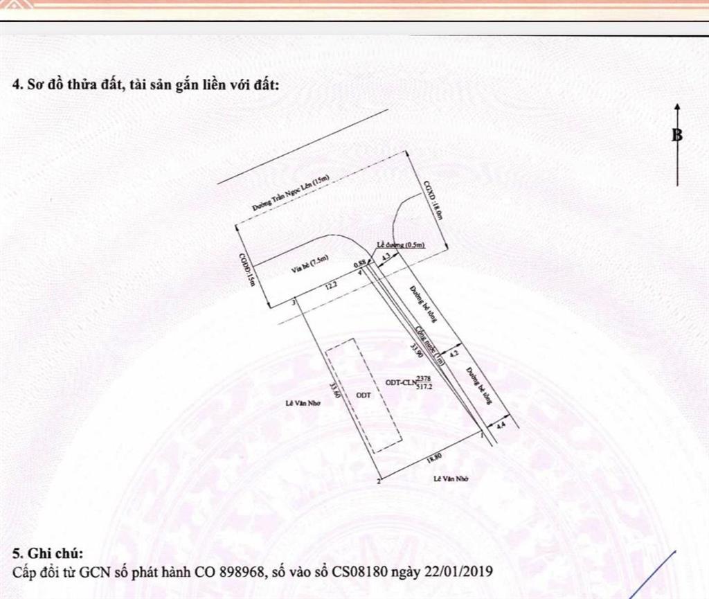 Góc gần trung tâm thành phố mới bình dương ngay sân golf có nhà đường trần ngọc lên gần trường