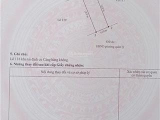 Bán đất tái định cư tại tràng cát, hải an, hải phòng giá ưu đãi 50 triệu / m2