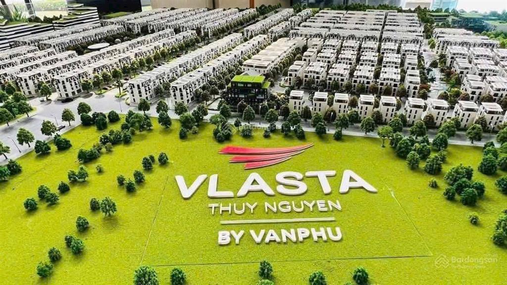 Bán liền kề tại dự án vlasta thủy nguyên giá 5 tỷ, diện tích 62,5 m2, hỗ trợ vay 0%/24 tháng