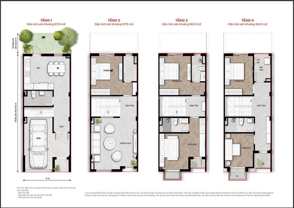 Bán liền kề tại dự án vlasta thủy nguyên giá 5 tỷ, diện tích 62,5 m2, hỗ trợ vay 0%/24 tháng