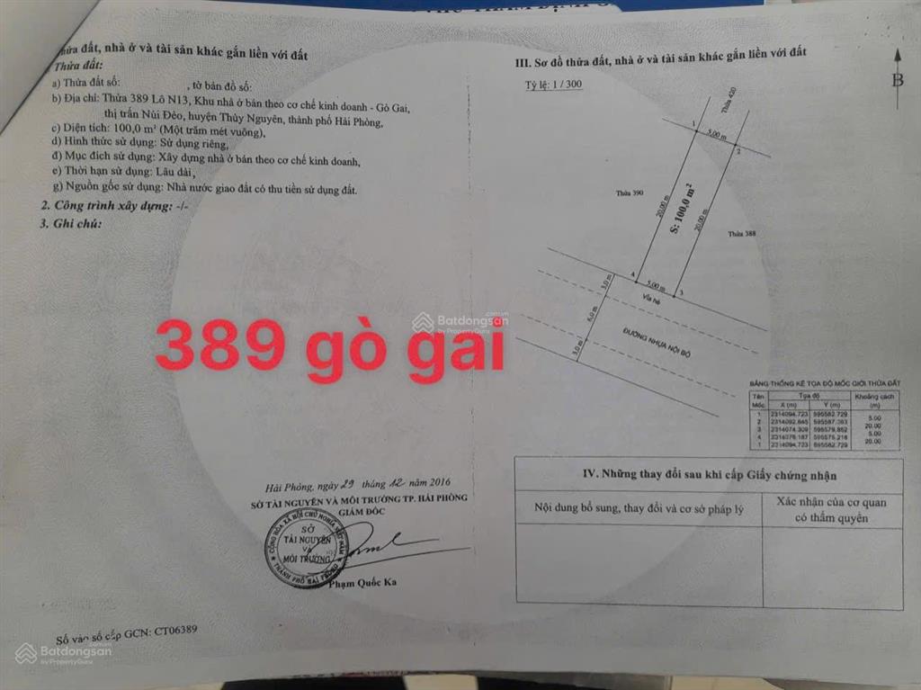 Bán lô tuyến gò gai tuyến 1 vị trí đắc địa nhất, dt 100m2 ngang 5m. em đức 0383 196 *** (zalo)