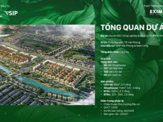 Dự án nam long thuỷ nguyên 90m2 ngang 6m 3 tầng sân vườn trước sau  em 0383 196 *** (zalo)