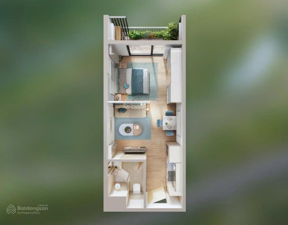 Giá đáy tôi chính chủ cần bán căn studio 31m2 chung cư eco retreat long an, đẳng cấp resort 5 sao