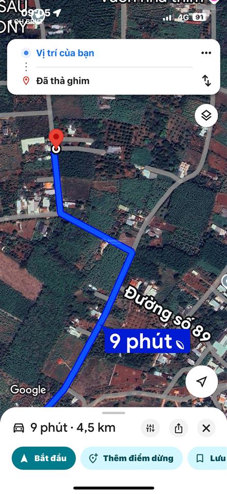 Cần bán lô đất sào mặt tiền đường nhựa xã long phước, brvt